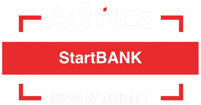 Logo for Achilles StartBANK Registrert.