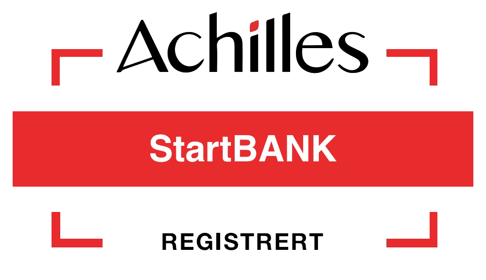 Logo for Achilles StartBANK Registrert.