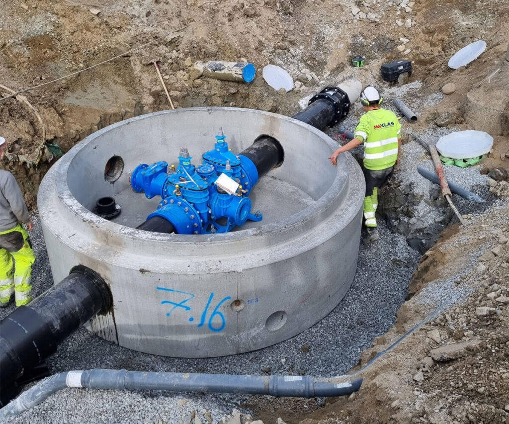 KLAS i gang med arbeid for vei, vann og avløp-system.